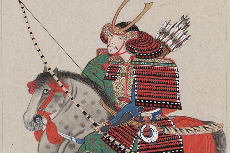 Ilustrasi samurai. [Via Wikimedia Commons]
