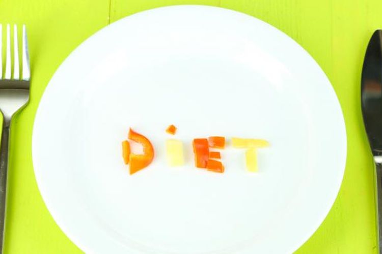Ilustrasi diet.