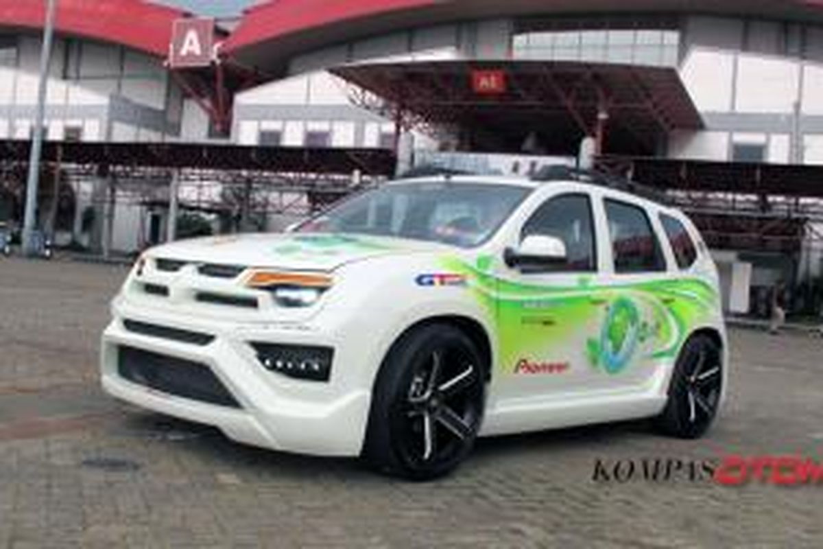 Renault Duster hasil Modifikasi Signal Kustom selama tiga hari.