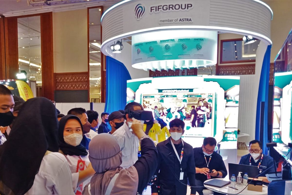 FIFGroup mencatat total nilai transaksi sebesar Rp 6,83 miliar di Indonesia Motorcycle Show (IMOS) 2022.