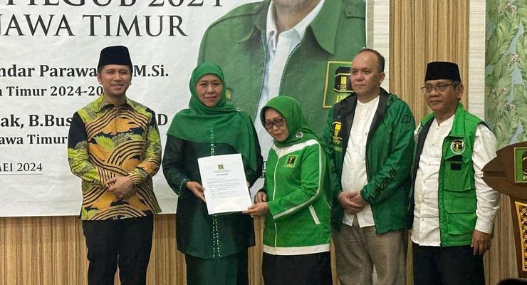 PPP Beri Rekomendasi Maju Pilkada Jatim 2024 untuk Khofifah-Emil