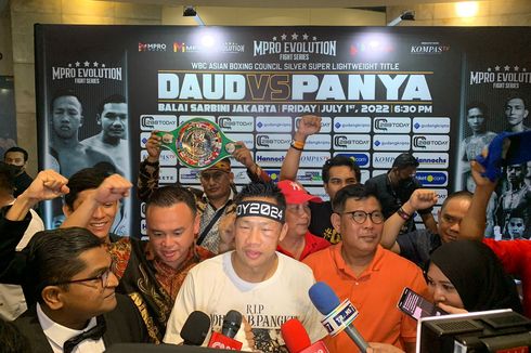 Daud Yordan Ganti Julukan Usai Pertahankan Gelar WBC Asia Boxing Council Silver Super Lightweight