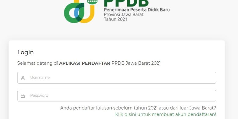 Ppdb jabar nama pendaftar 2021