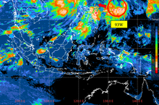 Bibit Siklon Tropis 93W Masih Terpantau BMKG, Waspada Hujan Lebat hingga Gelombang Tinggi