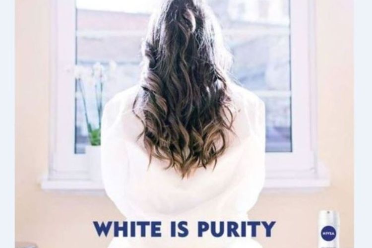 Iklan Nivea yang dianggap rasis.