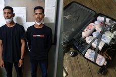 Coba Selundupkan Sabu Dalam Botol Bedak, 2 Pemuda Aceh Ditangkap di Bandara Kualanamu