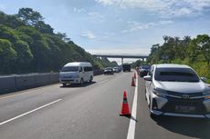 PSBB di Jabodebek, Arus Lalu Lintas di Tol Cipularang Lancar Jaya