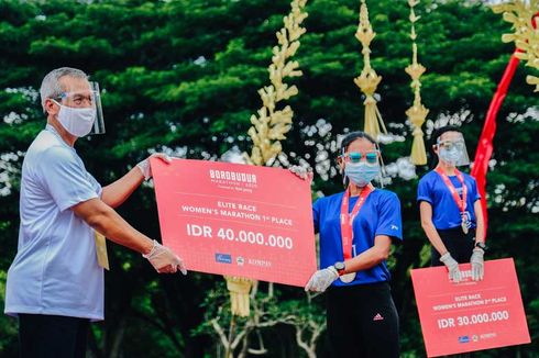 Perbarui Konsep, Borobudur Marathon 2020 Powered by Bank Jateng Sukses Digelar di Tengah Pandemi
