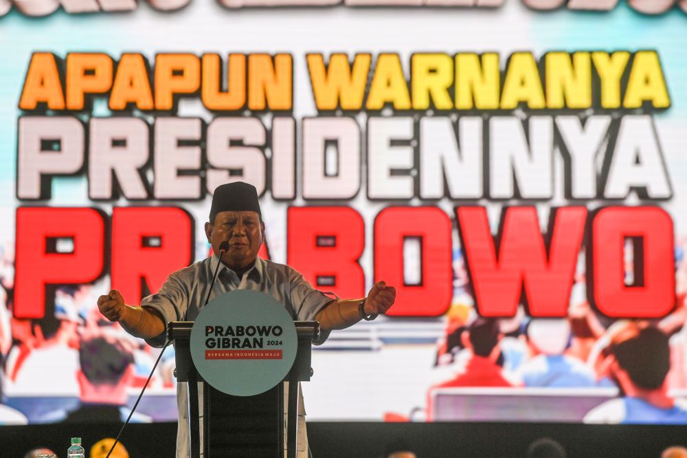 Prabowo: Debat Pilpres 2019 Tidak Saling Mengejek dan Memberi Nilai Kecil