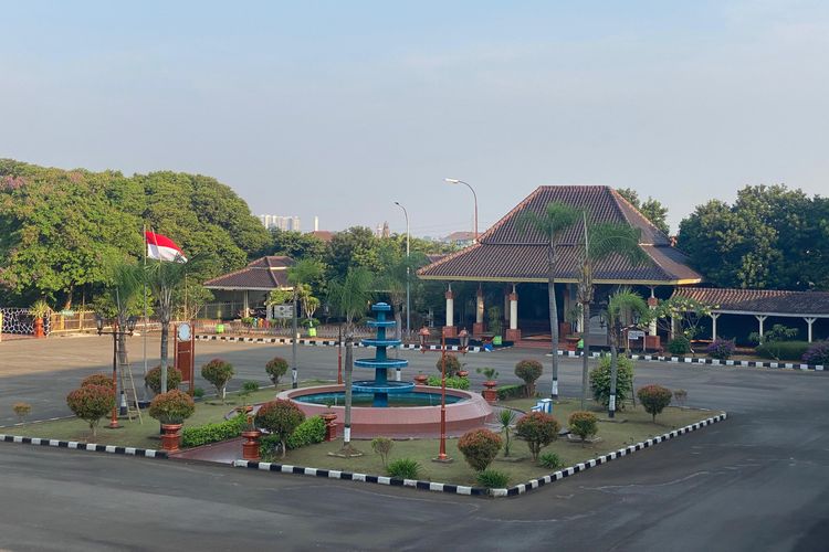 Area Monumen Pancasila Sakti di Lubang Buaya, Jakarta Timur. 