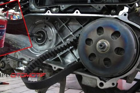 Jaga V-belt Skutik Tetap Awet, Hindari Kebiasaan Ini