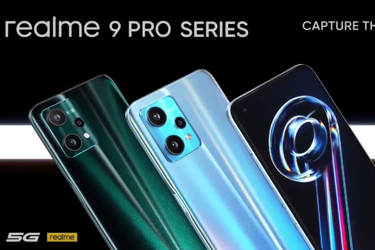 Pilihan warna Realme 9 Pro series.