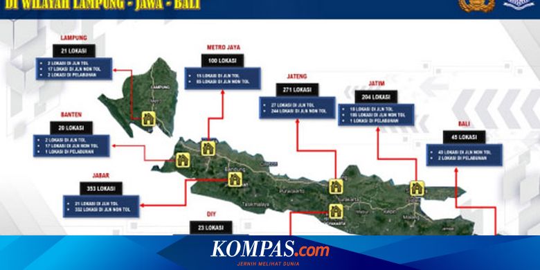 Idul Adha, 1.065 Titik Penyekatan Disiapkan dari Lampung sampai Bali - Vimarsana News
