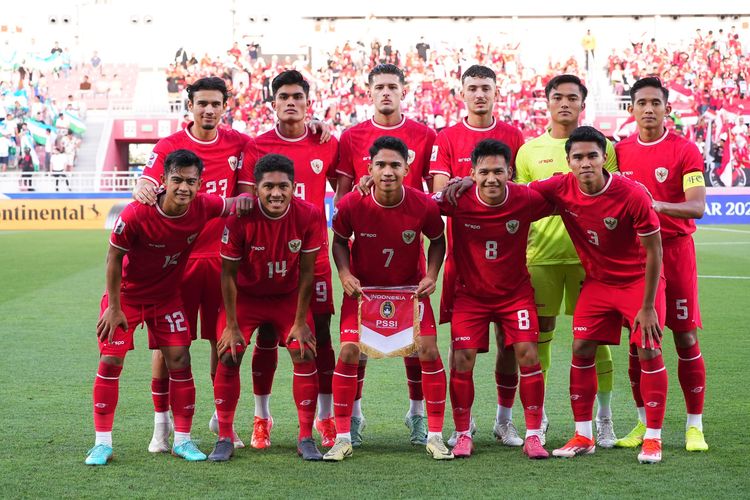 Timnas Indonesia jelang laga Piala Asia U23 2024.