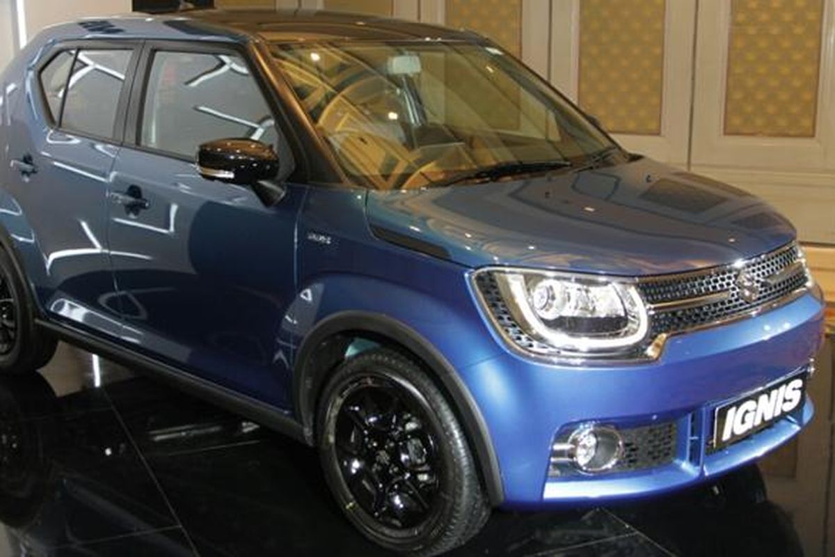 Suzuki Ignis meluncur di India.