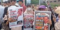 Safari Politik Jokowi ke Lampung Diwarnai Aksi Demo Penolakan