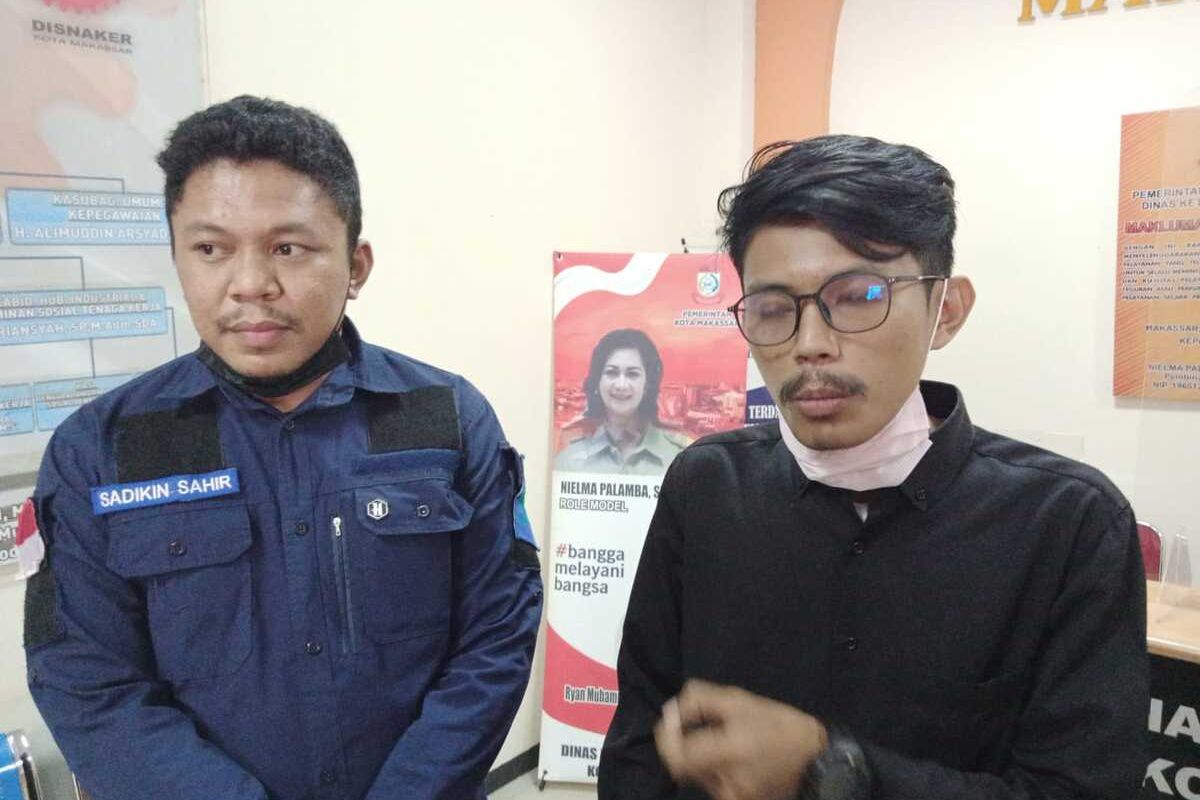 Syamsul Arif Putra mengakan jaket hitam