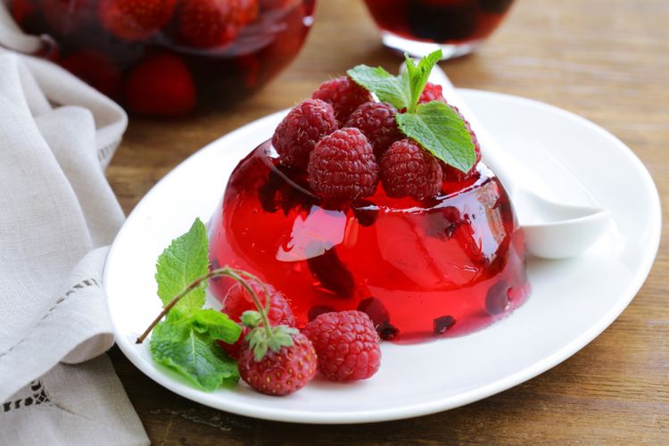 Ilustrasi agar-agar berry