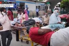 Virus Corona di India: Pasien Terpaksa Berbaring di Luar Rumah Sakit