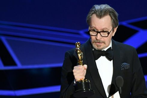 Setelah 30 Tahun, Gary Oldman Jadi Aktor Terbaik pada Oscar 2018