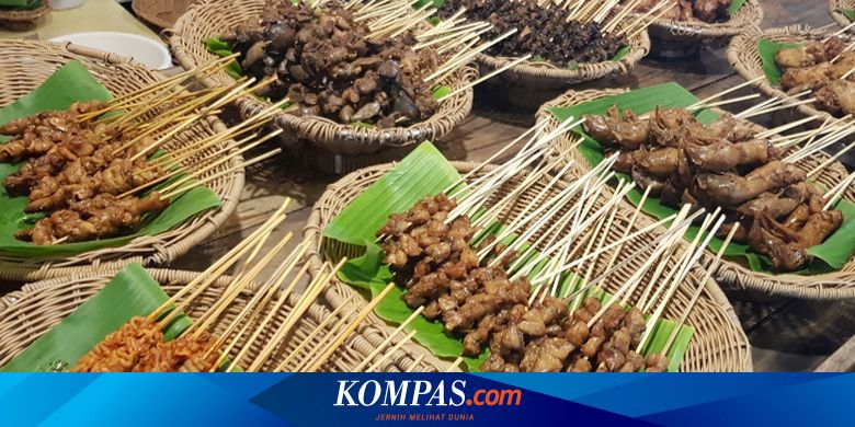 Resep Sate Angkringan, Pakai Jeroan Bumbu Merah Pedas