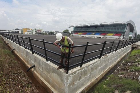 Pasir Khusus dari Bangka dan Jerman untuk Lintasan Pacuan Kuda Asian Games