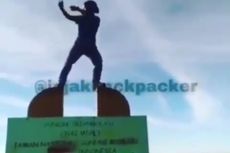 Viral Video Pendaki Berjoget di Tugu Puncak Gunung Merbabu