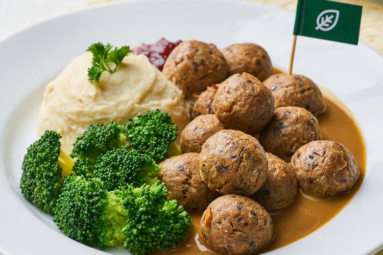 Swedish Meatlessballs IKEA. 