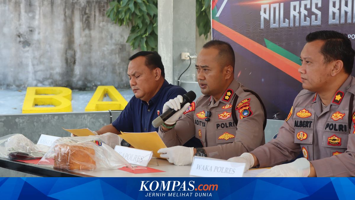 Berawal dari Razia Mobil Travel, Polisi Sita 1,04 Kilogram Sabu di Bangka Barat