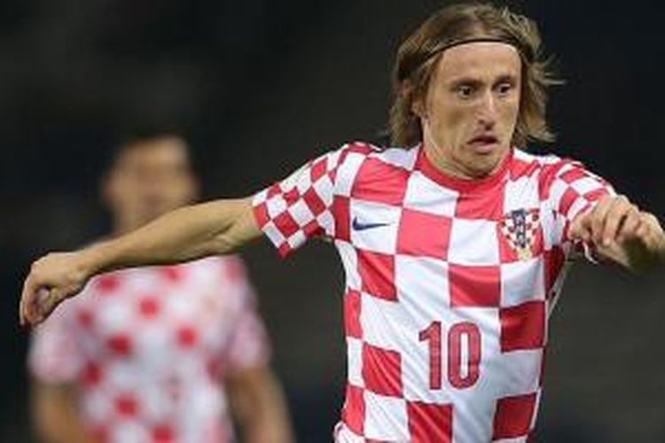 Playmaker Kroasia Luka Modric
