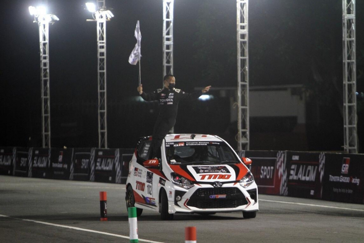 MLDSPOT Kejurnas Slalom 2021 putaran ke-2 digelar di Lanud Gading, Wonosari.
