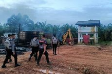 Kondisi Pasca-Pembakaran Pabrik Sawit di Way Kanan, Tokoh Adat Bantu Tenangkan Warga