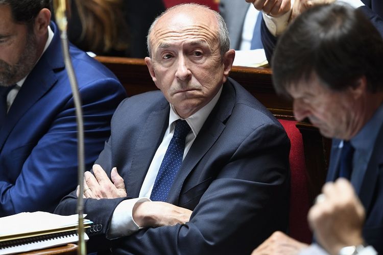 Mendagri Perancis Gerard Collomb.