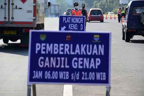 Ganjil Genap di Jabar Dinilai Efektif, Jumlah Kendaraan Menurun