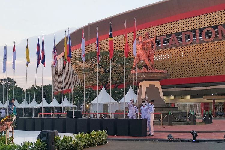 Welcoming ceremony ASEAN Para Games 2022 di Kota Solo, Jawa Tengah, dihadiri seluruh kontingen dari 11 negara peserta, Rabu (27/7/2022).