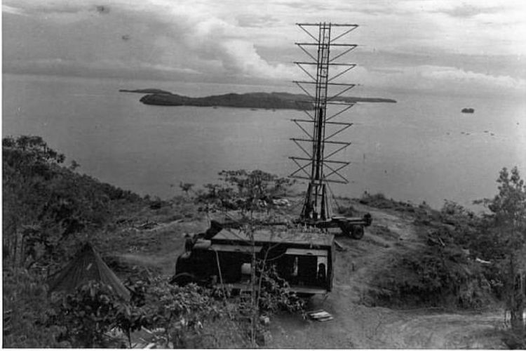 Salah satu stasiun radar milik AS di sekitar Pearl Harbor.