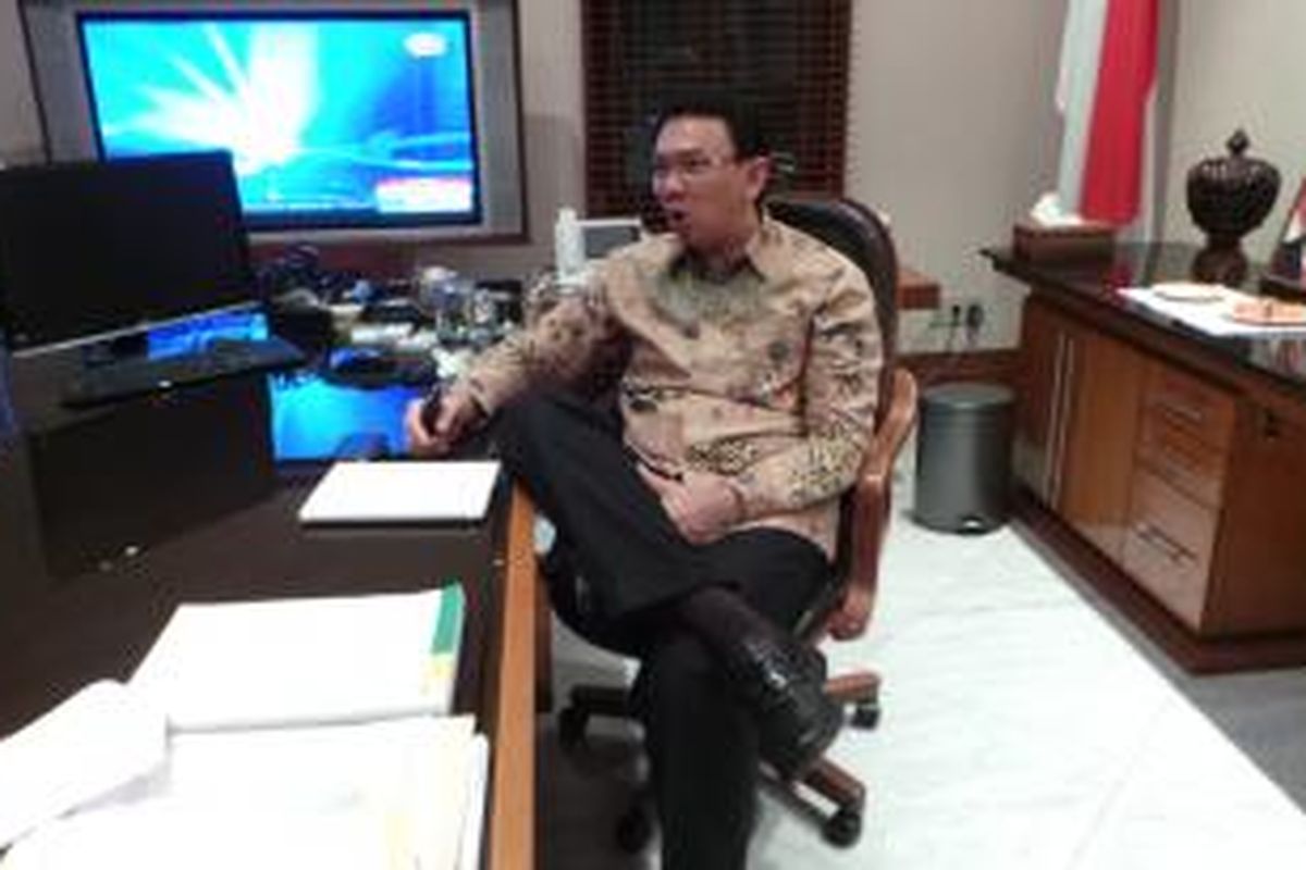 Wakil Gubernur DKI Jakarta Basuki Tjahaja Purnama