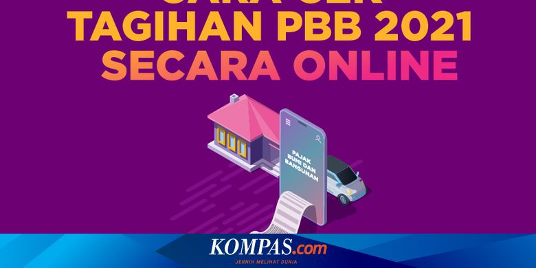 INFOGRAFIK Cara Cek Tagihan PBB 2021 secara Online