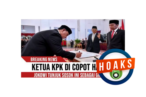 [VIDEO] Hoaks! Ketua KPK Firli Bahuri Dicopot dan Digantikan Ahok