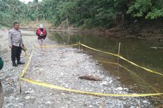 Benda Diduga Mortir Aktif Ditemukan di Sungai Oya Gunungkidul