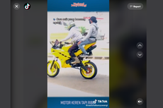 Menyulitkan Diri Sendiri, Yamaha R15 Dimodif Super Jangkung