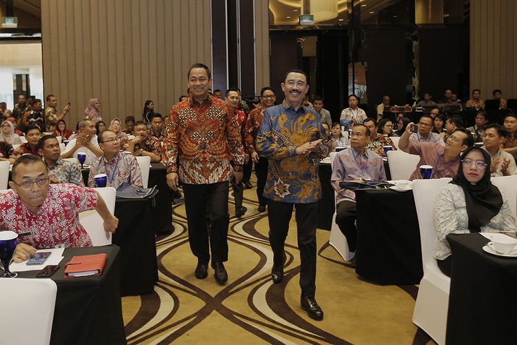 Acara Rapat Koordinasi Teknis Pendapatan Daerah Wilayah I di PO Hotel Kota Semarang