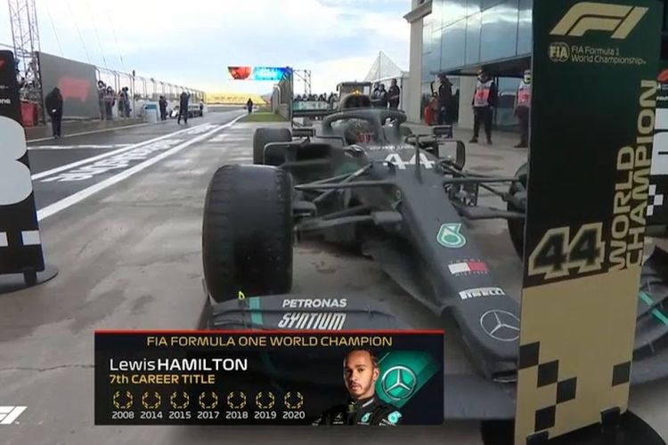 Pebalap Mercedes, Lewis Hamilton, berhasil menjadi pemenang balapan Formula 1 (F1) GP Turki 2020 yang berlangsung di Istanbul Park, Minggu (15/11/2020) sore WIB.