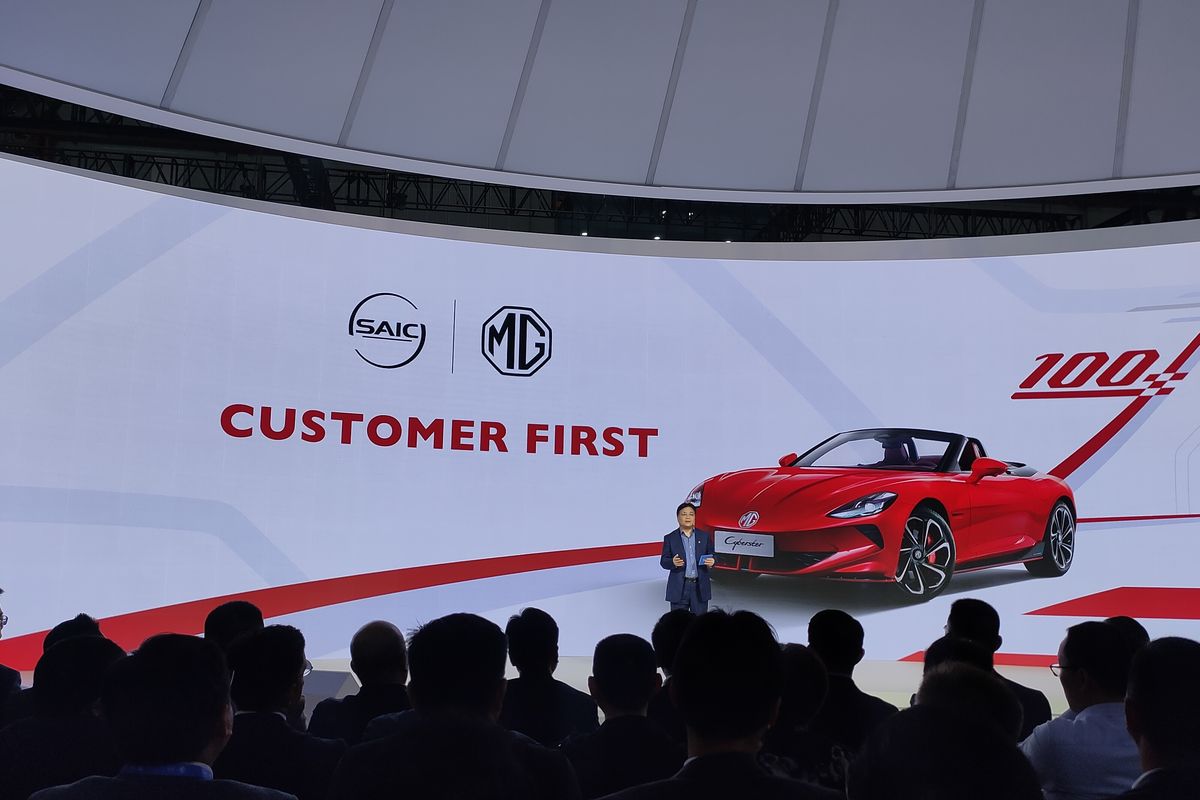 MG di Shanghai Auto Show