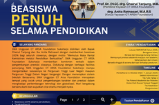 PPDB SMA Unggulan CT ARSA Foundation 2025 Masih Buka, Bisa Sekolah Gratis