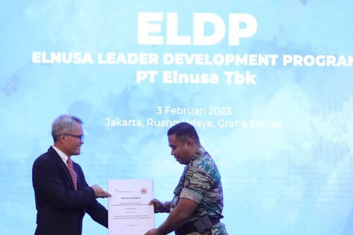 Kick off Elnusa Leader Development Program (ELDP) yang dilaksanakan pada 3 Februari 2023. Elnusa menggandeng Resimen Induk Kodam Jayakarta atau Rindam Jayakarta untuk melakukan pelatihan. 