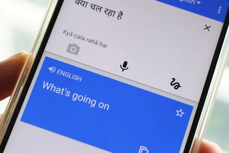 Google Translate pada ponsel