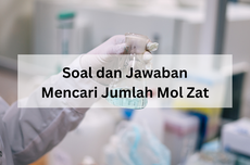 Soal dan Jawaban Mencari Jumlah Mol Zat