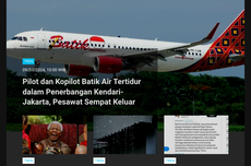 [POPULER TREN] Pilot-Kopilot Batik Air Tertidur, Jadwal Sidang Isbat Ramadhan 2024