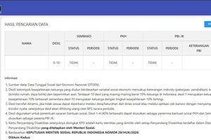 Cara Cek Desil Kita Lewat HP Pakai NIK KTP